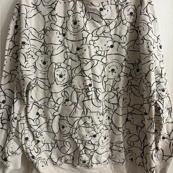 Disney Cream and Red Winnie the Pooh Sweatshirt - Picture 3 of 3